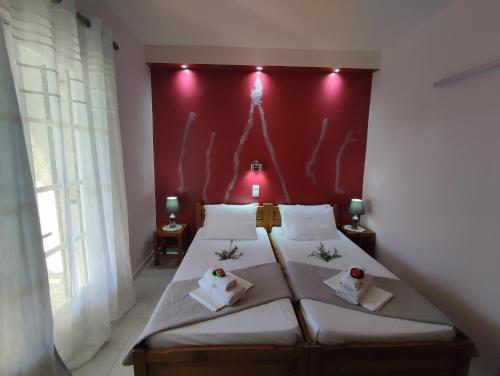 Ένα ή περισσότερα κρεβάτια σε δωμάτιο στο Su Casa Apartments