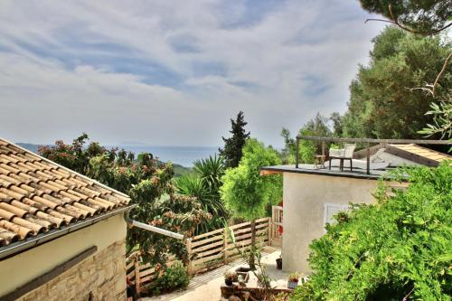 a view from the roof of a house at Lucia del Mar in Vouníon