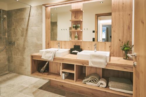 A bathroom at Brandnerhof