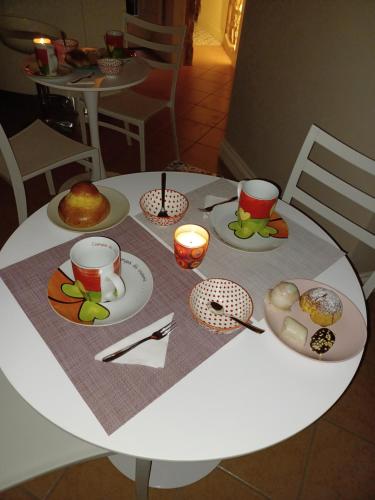 Mad på bed and breakfast-stedet eller i nærheden