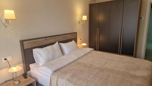 Ένα ή περισσότερα κρεβάτια σε δωμάτιο στο Uparthotel