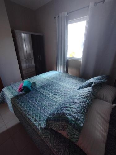 Postel nebo postele na pokoji v ubytování Chalet no paraíso