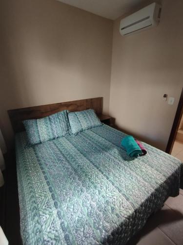 Postel nebo postele na pokoji v ubytování Chalet no paraíso