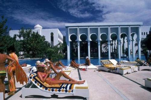 Bazén v ubytování Departamento en Acapulco con inmejorable vista nebo v jeho okolí