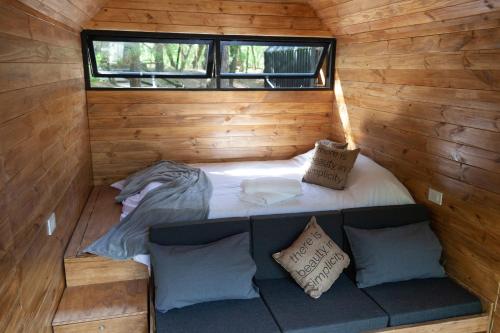 El plano del piso de Glamping Caravan