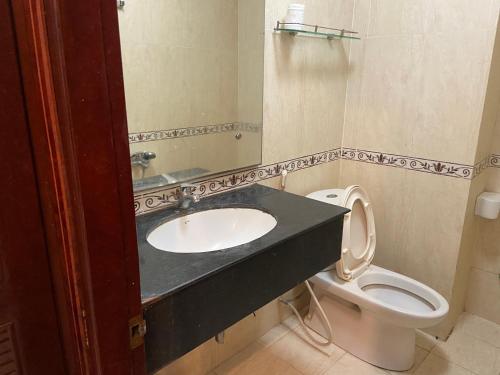 Koupelna v ubytování Trung hoa HOTEL