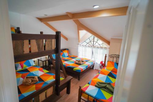 Postel nebo postele na pokoji v ubytování Balay Greenika Tagyatay Private Pool