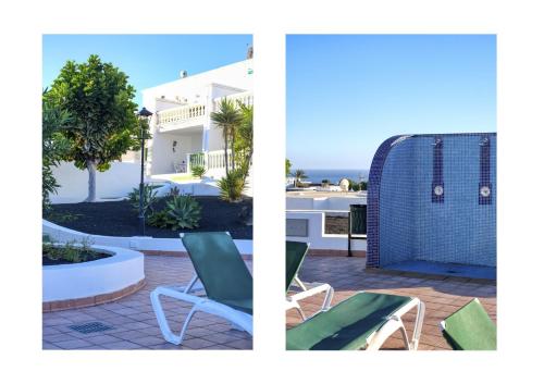Sky and Sea Loma Verde - Pool and terrace with sea view - By Lanzarote Vacation Homes
