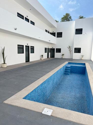Πισίνα στο ή κοντά στο Suites y Habitaciones Tequisquiapan