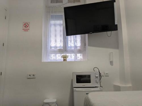 TV a/nebo společenská místnost v ubytování Pension Susita