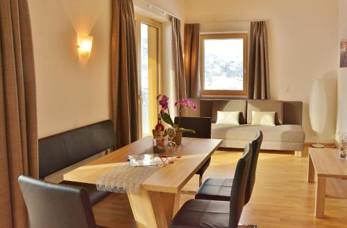 Posezení v ubytování Appartement Schneekristall