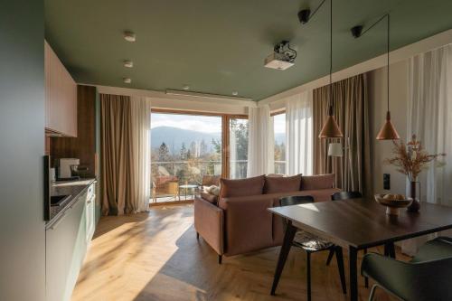 Posedenie v ubytovaní Widokówka Apartament 12