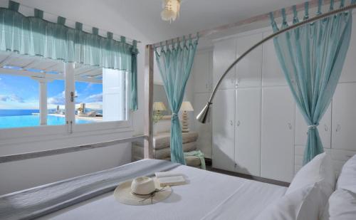 Posteľ alebo postele v izbe v ubytovaní Luxurious Villa in Mykonos with Pool