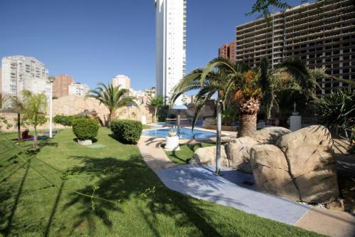 Bazén v ubytování A802 - Atrium Beach 4 nebo v jeho okolí