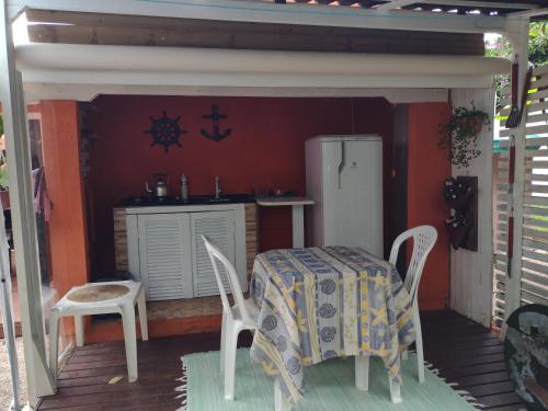 Balkoni atau teres di Apartamento