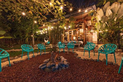 Taman di luar Villas Wanderlust