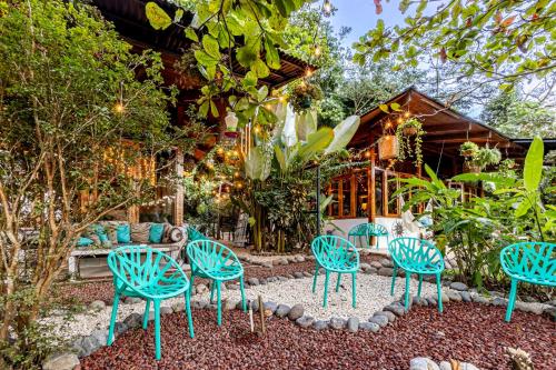Taman di luar Villas Wanderlust