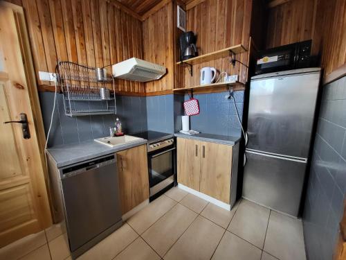 Dapur atau dapur kecil di Willa Redykołka
