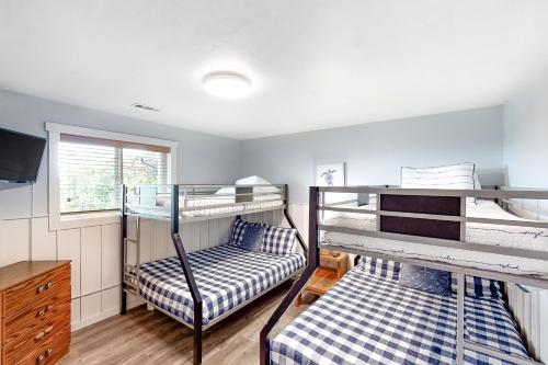Ένα ή περισσότερα κρεβάτια σε δωμάτιο στο Seabreeze Retreat