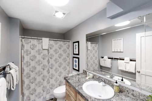 Kylpyhuone majoituspaikassa Seabreeze Retreat