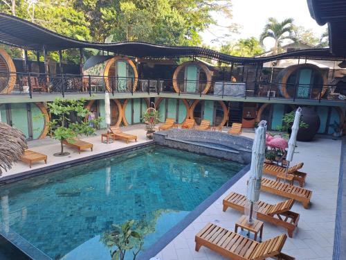 Kolam renang di atau dekat dengan Saranda Boutique Hotel