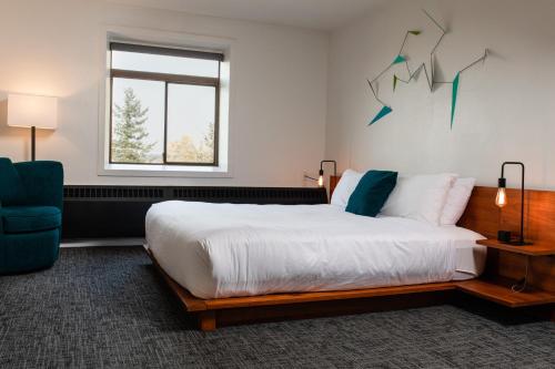 Postel nebo postele na pokoji v ubytování Hotel Leo