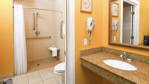 Ein Badezimmer in der Unterkunft Rodeway Inn Encinitas North