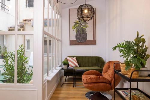 Un lugar para sentarse en Nord Est Hotel
