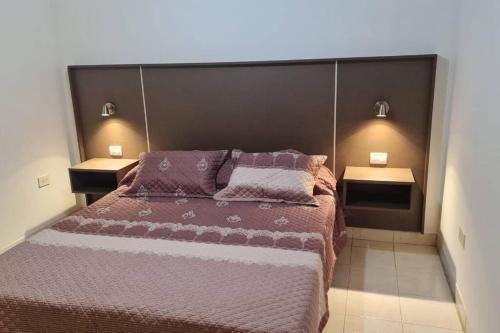 Una cama o camas en una habitación de Linda Casa p/5 personas en Salta Capital