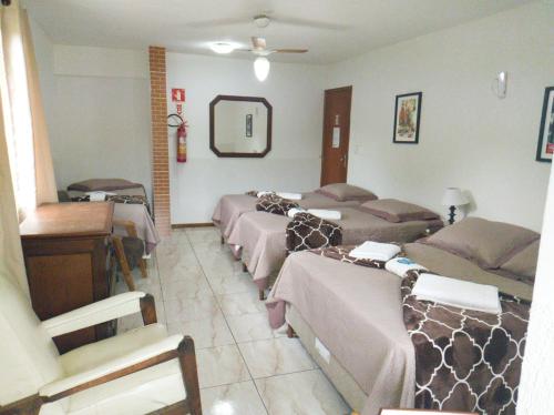 Ruang duduk di Pousada Sitio Sossego