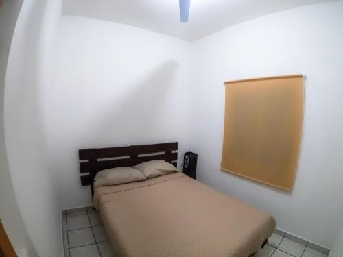 Cama o camas de una habitación en Depa Altavela en Bahía, Hospital IMSS 33 muy cerca