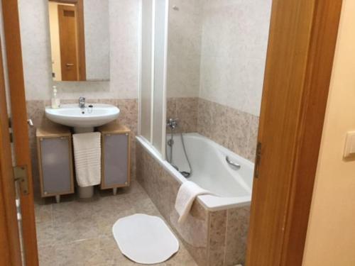 Et badeværelse på Azores Nature Holidays Apartment