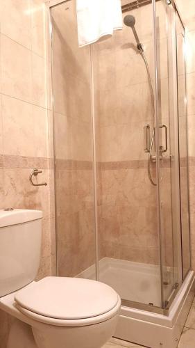 Koupelna v ubytování Nova DOM