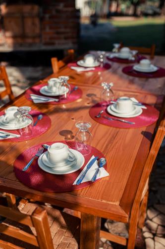 Restoran atau tempat lain untuk makan di Pousada do Valle, Serra Gaúcha, Vale dos Vinhedos - RS