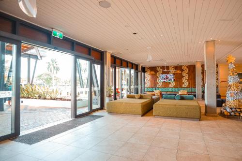 Posezení v ubytování Lava Hotel