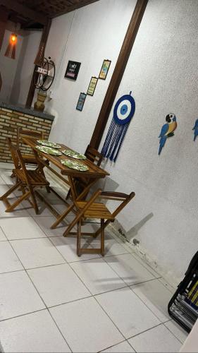 Χώρος καθιστικού στο Casa para Temporada Lençóis Ville