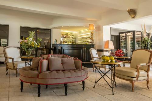 Zona de estar de Le Phébus & Spa – Relais & Châteaux