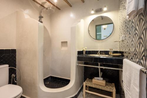 Koupelna v ubytování Riad Espoir Spa Logement entier