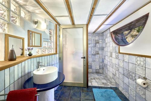 Koupelna v ubytování Romantik Finca El Rincon