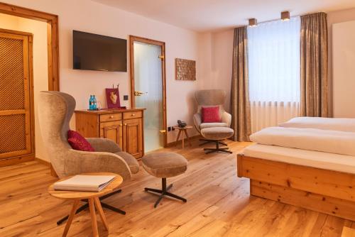 Ένα ή περισσότερα κρεβάτια σε δωμάτιο στο Hotel Waldhaus Föckinghausen