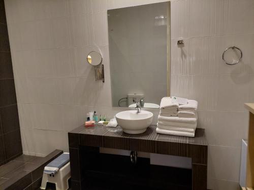 Ένα μπάνιο στο Perivoli Country Hotel & Retreat