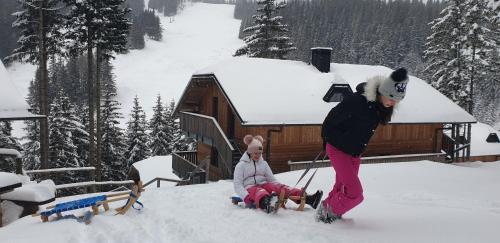 Επισκέπτες που μένουν στο Golte SkiCenter App MOUNTAIN VIEW WITH BALCONY