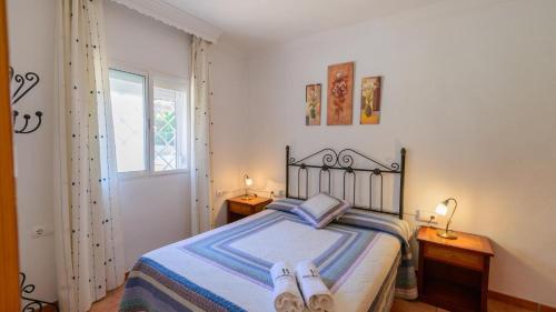 Posteľ alebo postele v izbe v ubytovaní Alba Antequera - La Higuera by Ruralidays