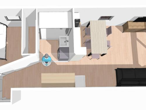 Photo de la galerie de l'établissement Saisies - Appart 2P rénové avec garage, animaux ok, wifi - FR-1-293-239, à Hauteluce