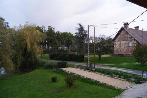 Zahrada ubytování gite de la jument grise