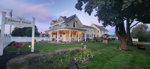 Zahrada ubytování Elmere House Bed & Breakfast