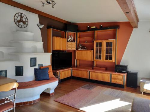 Posezení v ubytování Apartment Richterhöhe