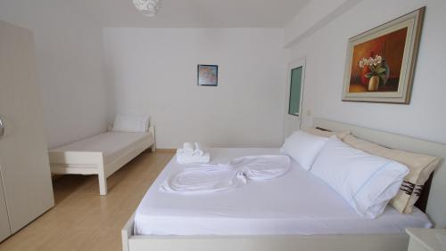 Kiri S.Apartamentsにあるベッド