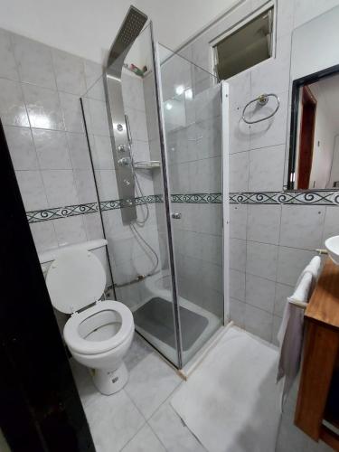 Kúpeľňa v ubytovaní Dto Urquiza
