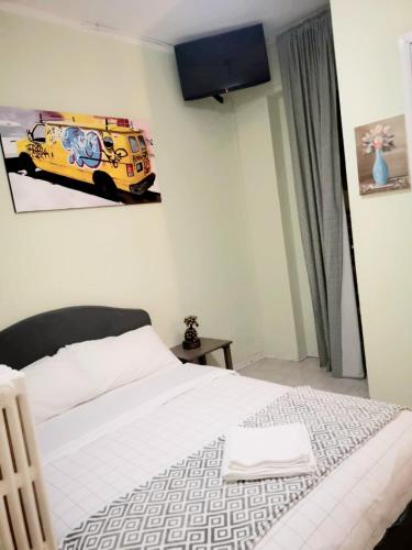 Postel nebo postele na pokoji v ubytování Firenze inn 21 Florence